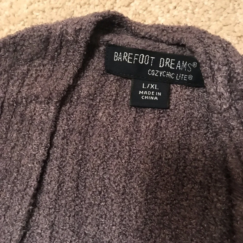 Barefoot Dreams CozyChic Lite Ribbed Shrug Cardi Size Large/XL